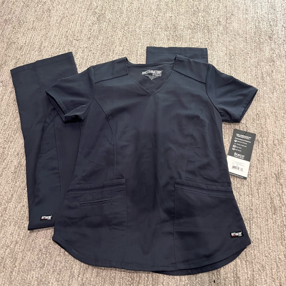 Grey’s Anatomy scrub set, brand new with tags